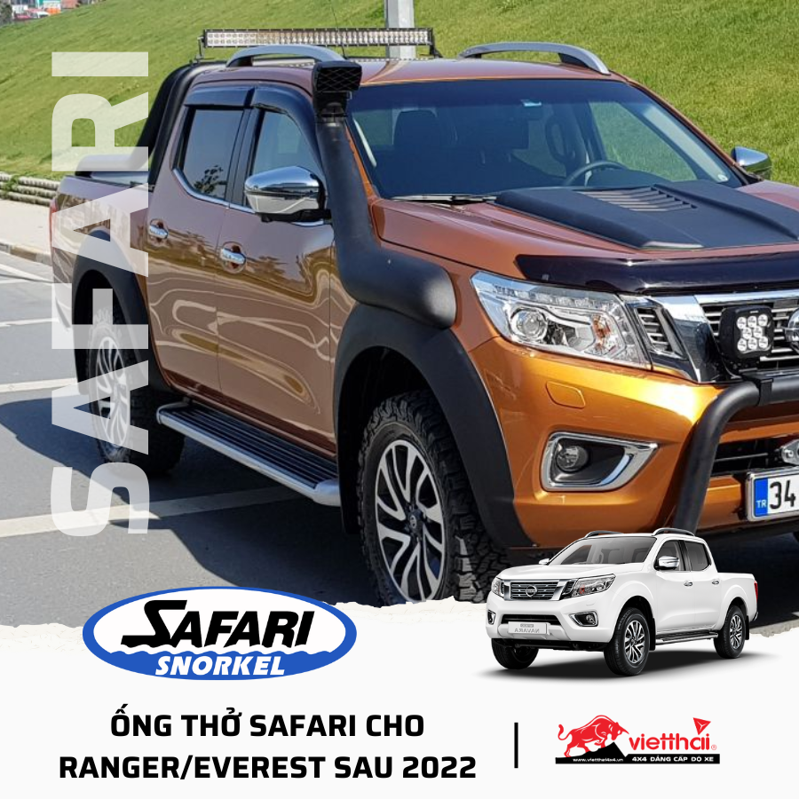 ỐNG THỞ SAFARI SNORKEL SS741HF CHO NISSAN NAVARA NP300