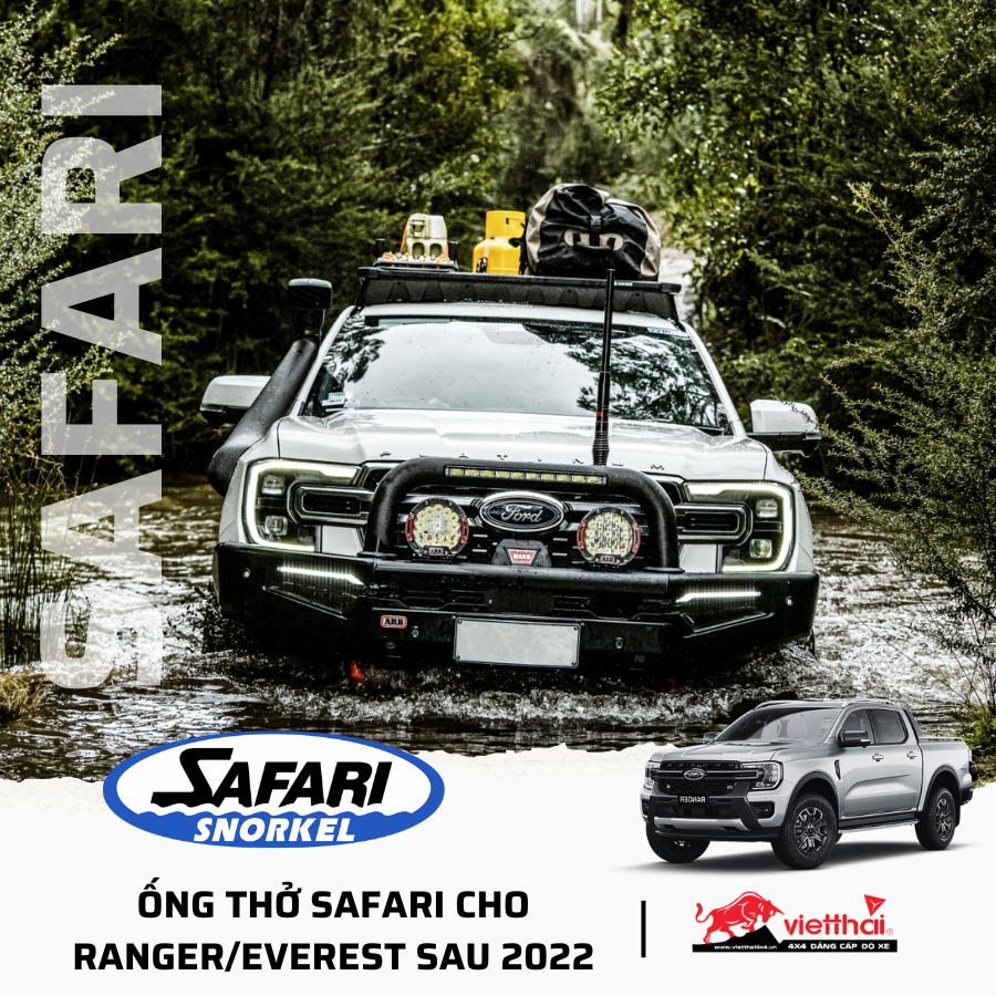Ống Thở Safari Cho Ford Everest/Ranger sau 2022