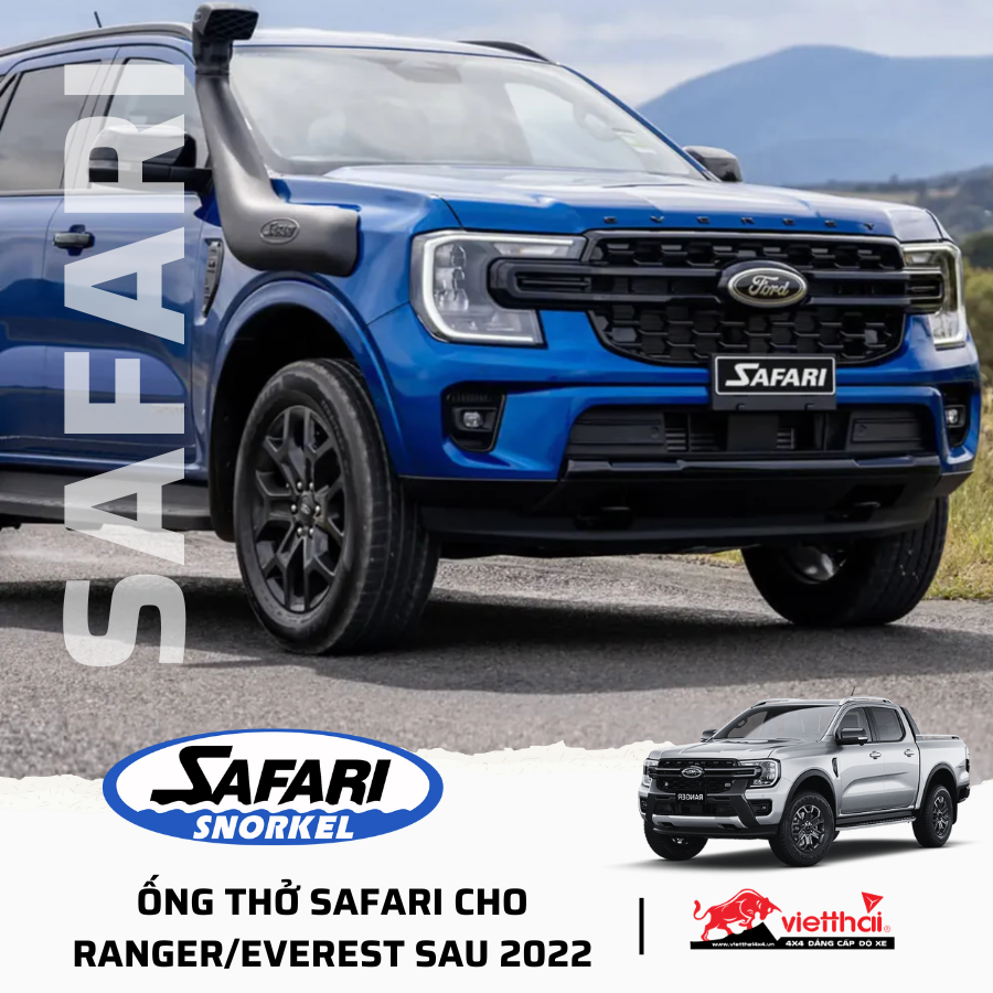 Ống Thở Safari Cho Ford Everest/Ranger sau 2022