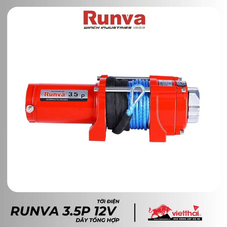 TỜI RUNVA 3.5P 12V VỚI DÂY TỔNG HỢP