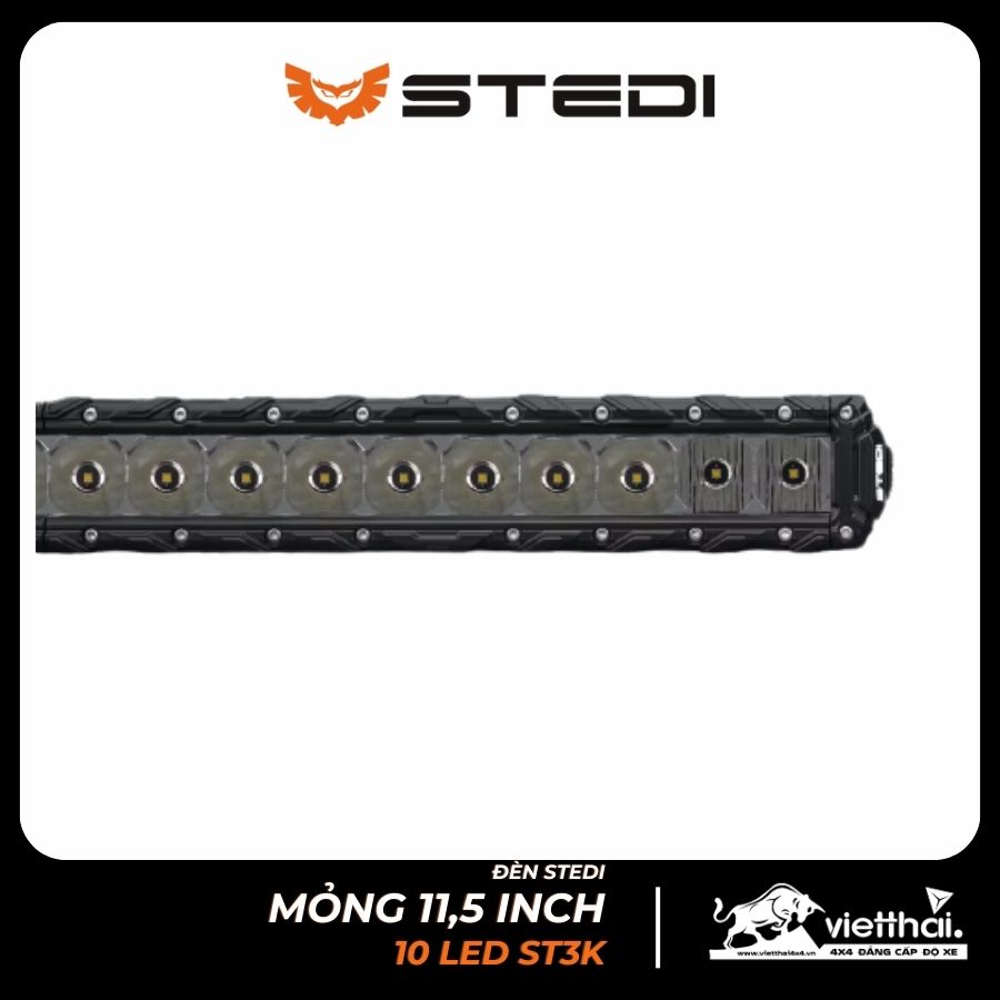 THANH ĐÈN LED MỎNG 11,5 INCH 10 LED ST3K