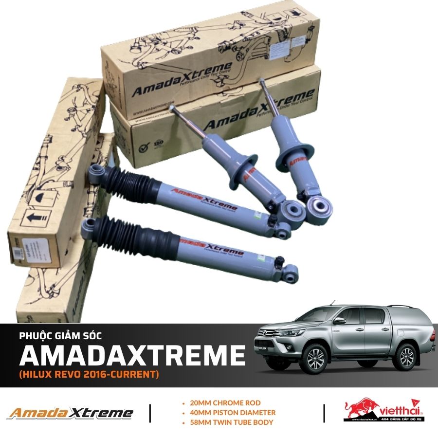 Phuộc AmadaXtreme (Hilux Revo 2016-Current)