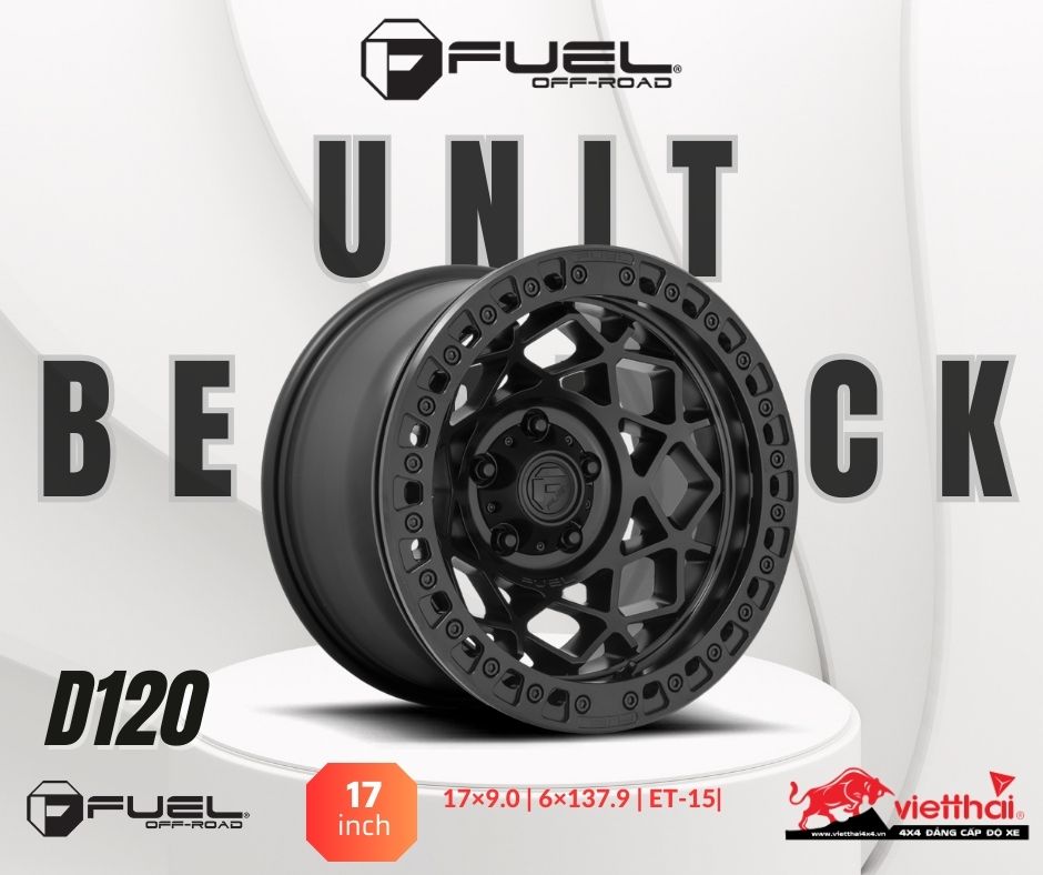 Mâm Fuel Unit Beadlock – D120 |17×9|