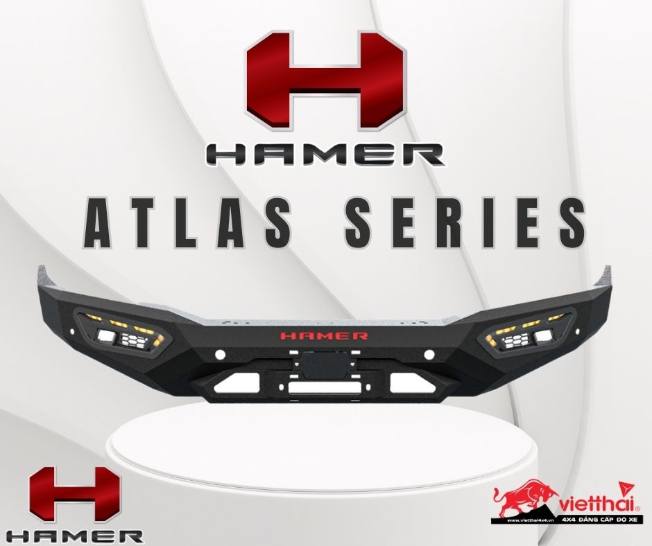 Cản trước Hamer 4×4 Atlas Series Bull Bar cho Raptor 2023
