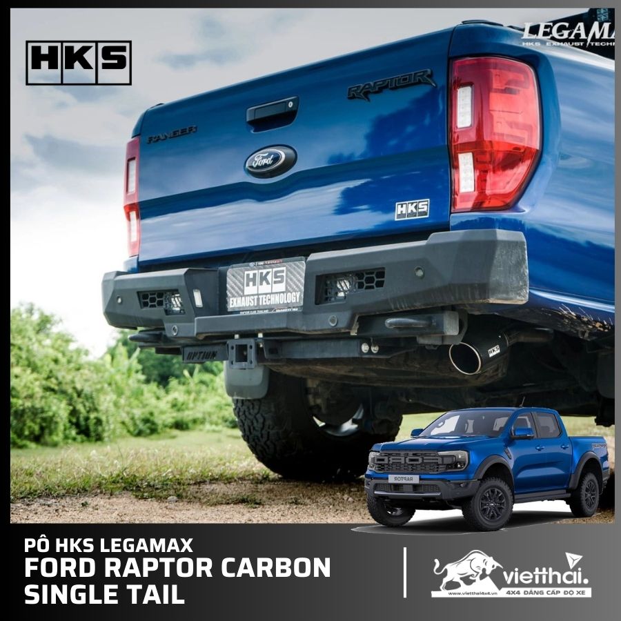 POHKS LEGAMAX FORD RAPTOR CARBON SINGLE TAIL