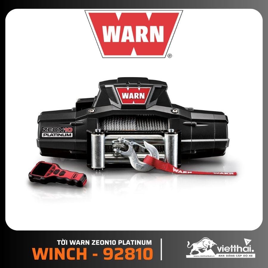 TỜI WARN ZEON 10 PLATINUM WINCH - 92810