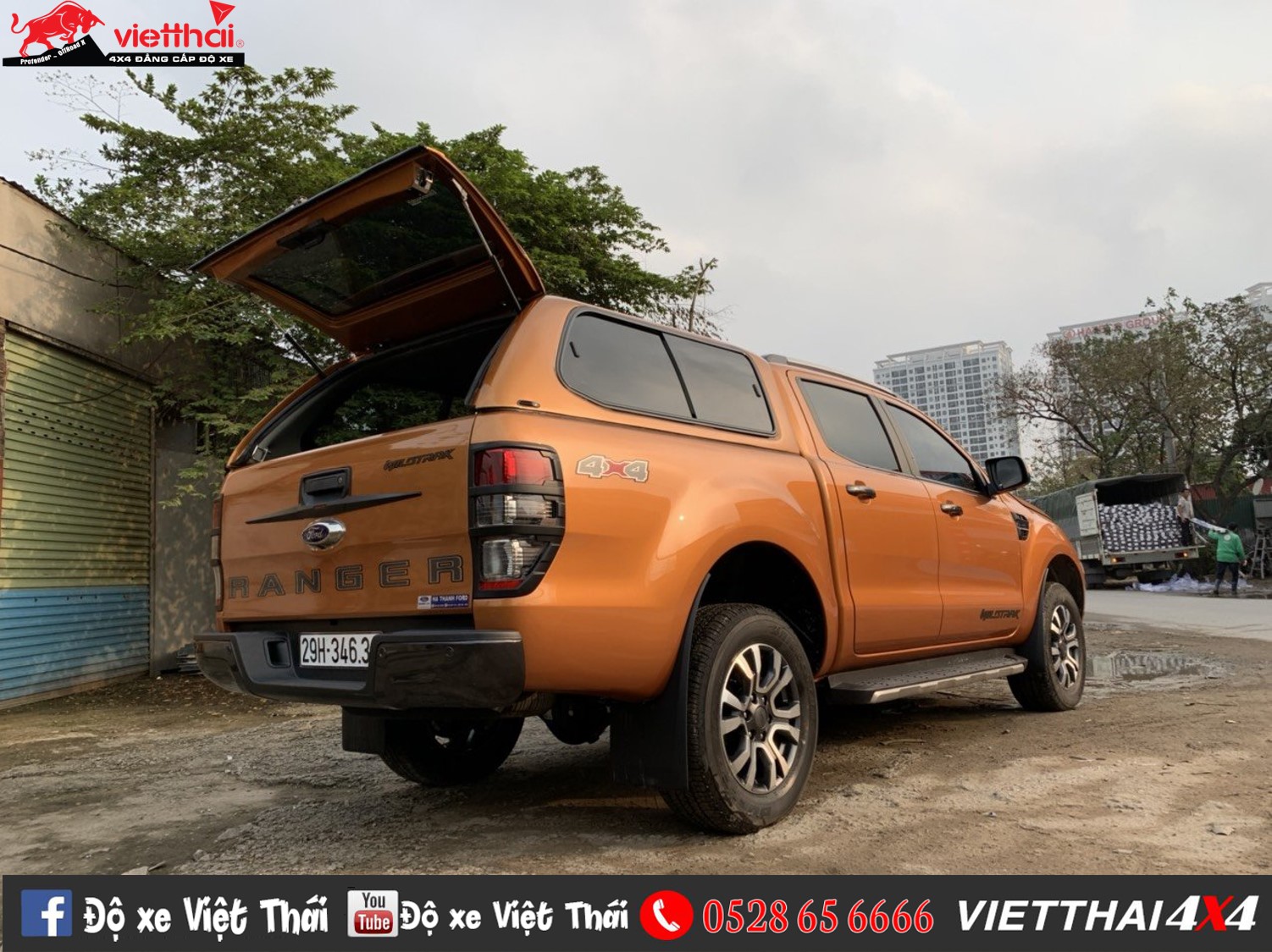 Nắp thùng cao pick up G3