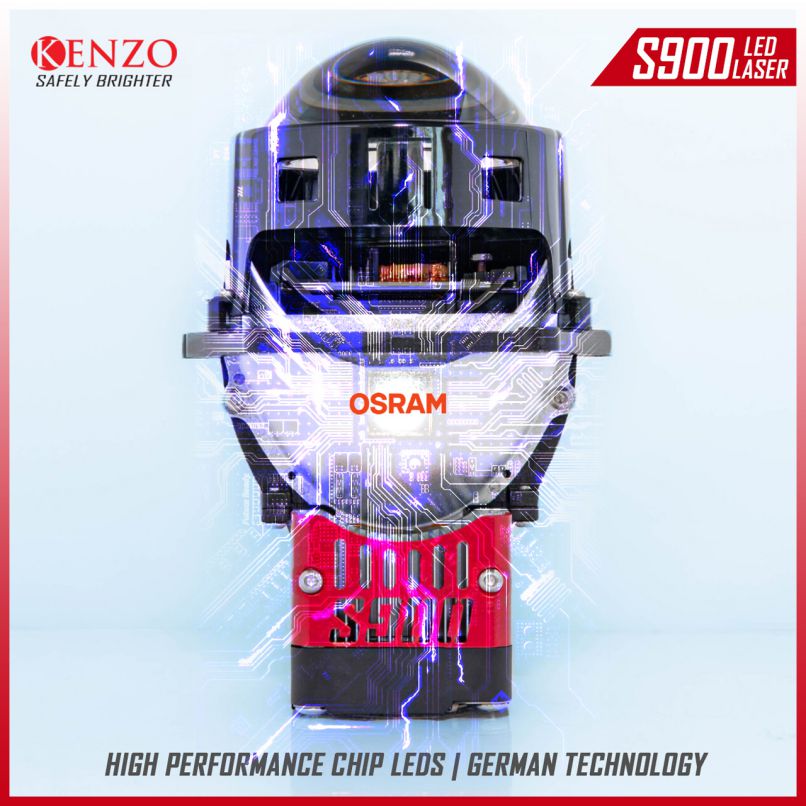 BI LED LASER KENZO S900- ĐỈNH CAO CÔNG NGHỆ LASER