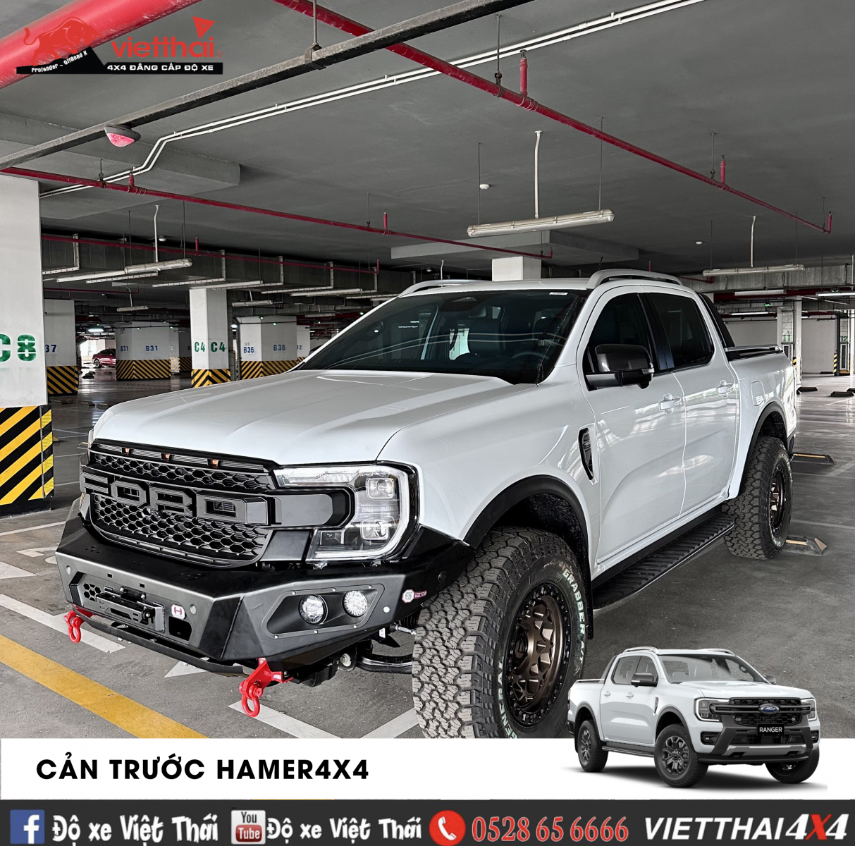 Cản Trước Hamer4x4 King Series