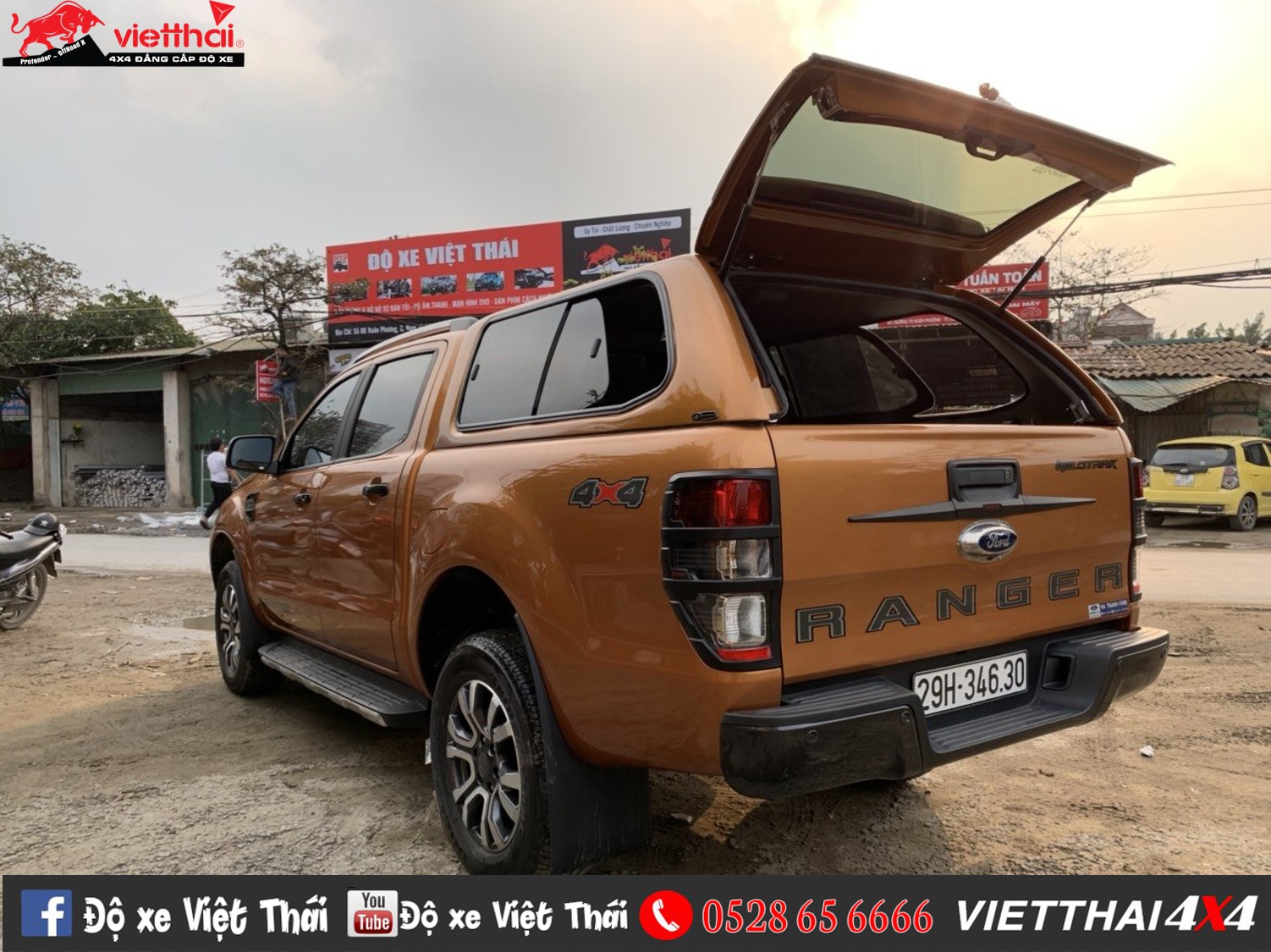 Nắp thùng cao pick up G3