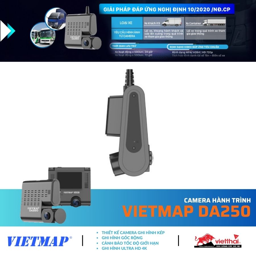 CAMERA HÀNH TRÌNH VIETMAP DA250