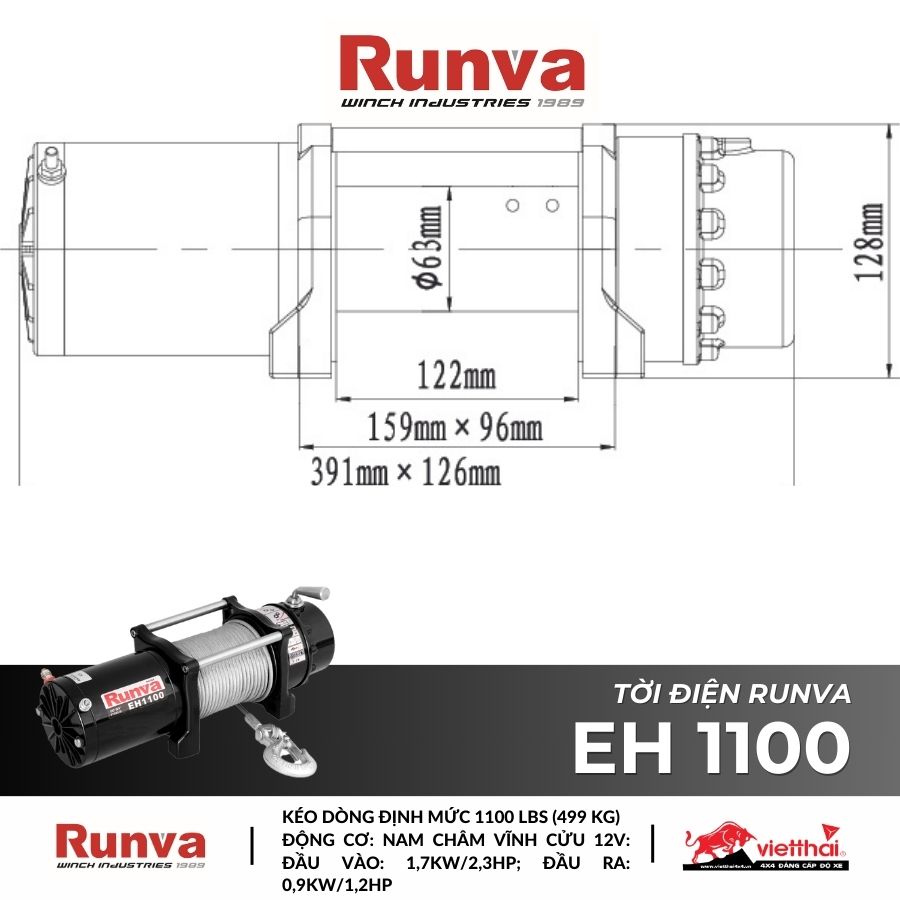 TỜI RUNVA EH 1100