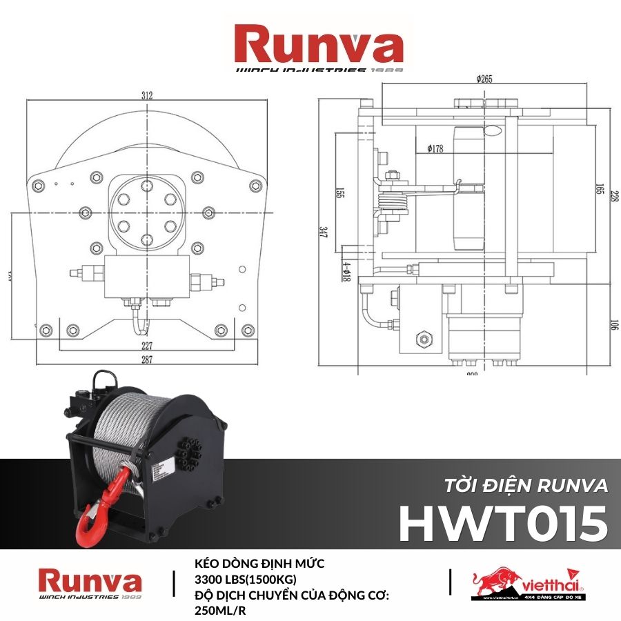 TỜI RUNVA HWT015