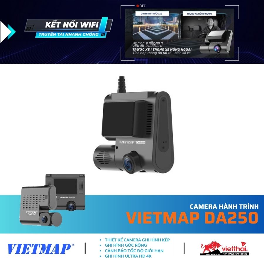 CAMERA HÀNH TRÌNH VIETMAP DA250