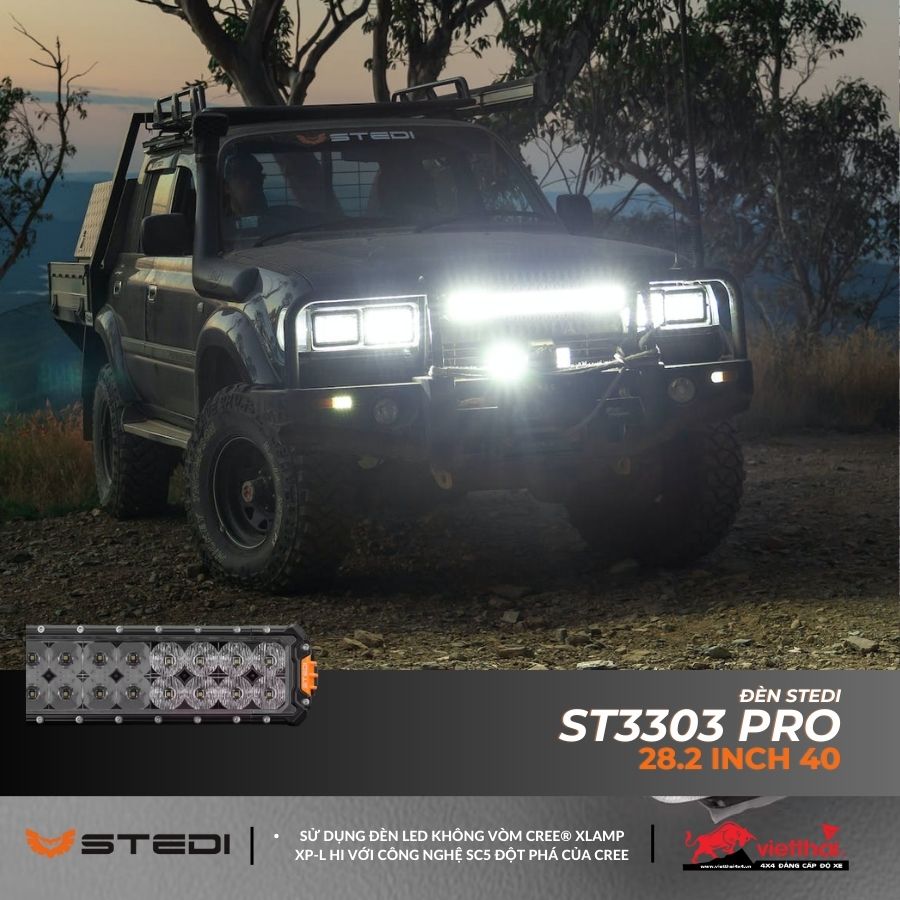 THANH ĐÈN LED STEDI ST3303 PRO 28.2 INCH 40