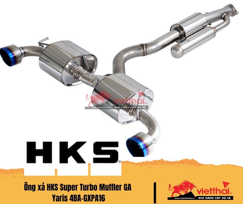 Ông xả HKS Super Turbo Muffler GR Yaris 4BA-GXPA16