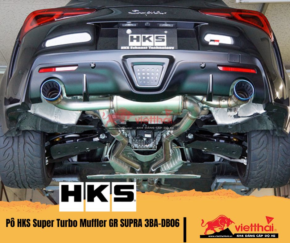 Pô HKS Super Turbo Muffler GR SUPRA 3BA-DB06