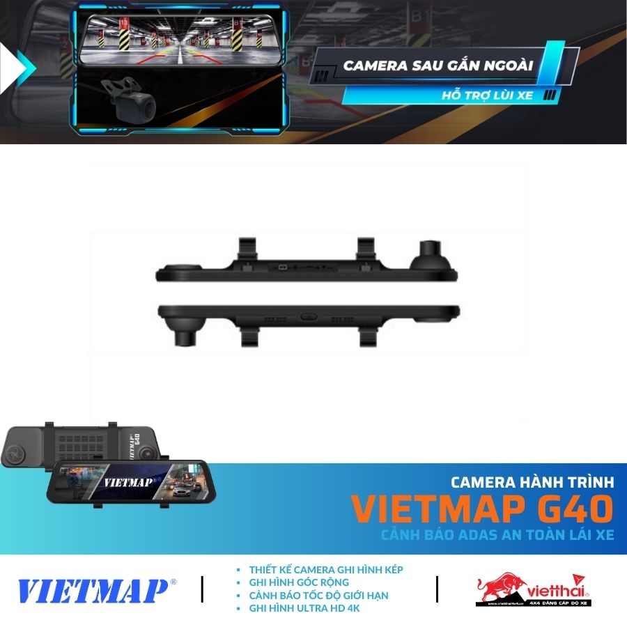 CAMERA HÀNH TRÌNH VIETMAP G40 - CẢNH BÁO ADAS AN TOÀN LÁI XE