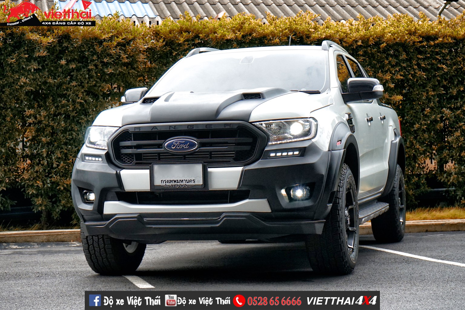 Body kit cho Ford Ranger XLT mẫu Ativus