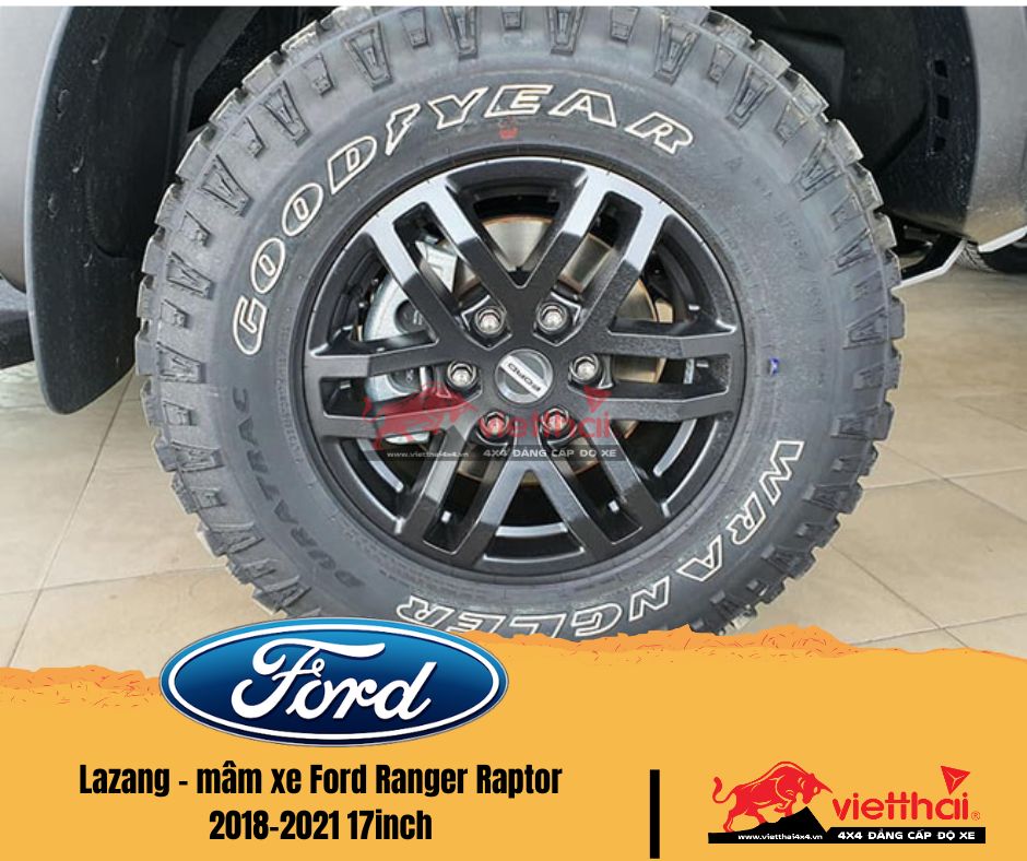 Lazang – mâm xe Ford Ranger Raptor 2018-2021 17inch