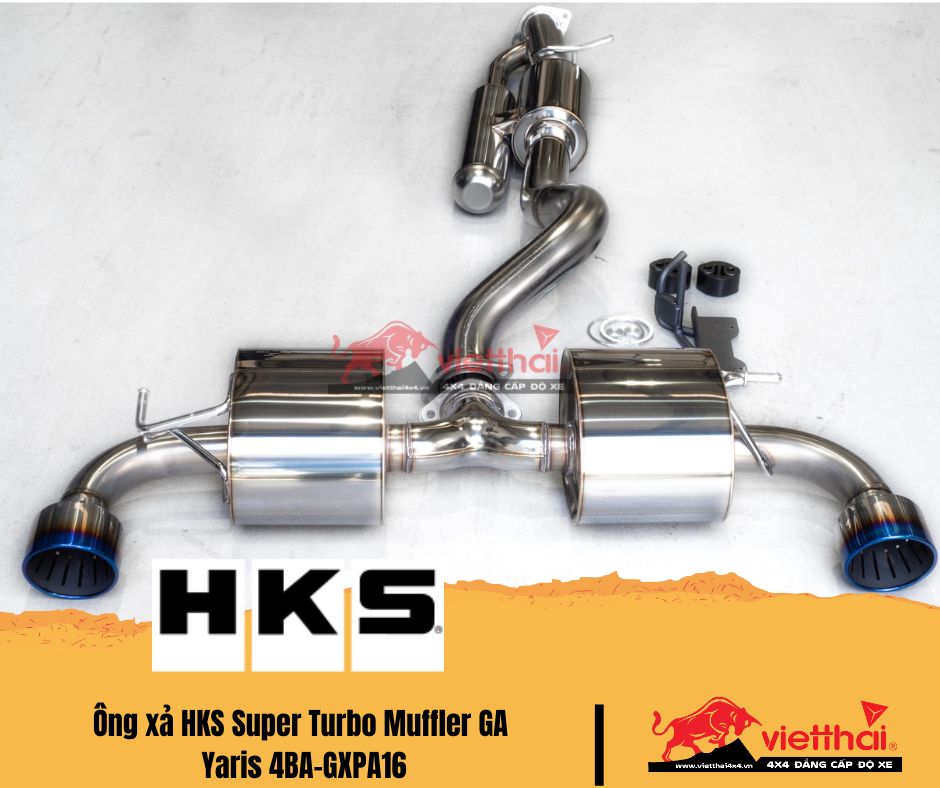 Ông xả HKS Super Turbo Muffler GR Yaris 4BA-GXPA16