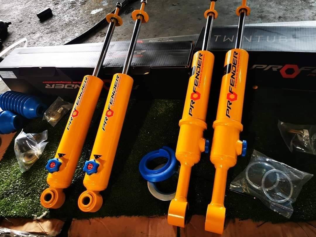 Phuộc Profender PAG chỉnh 4 chế độ dành riêng cho Isuzu D-Max đời 2012-2019