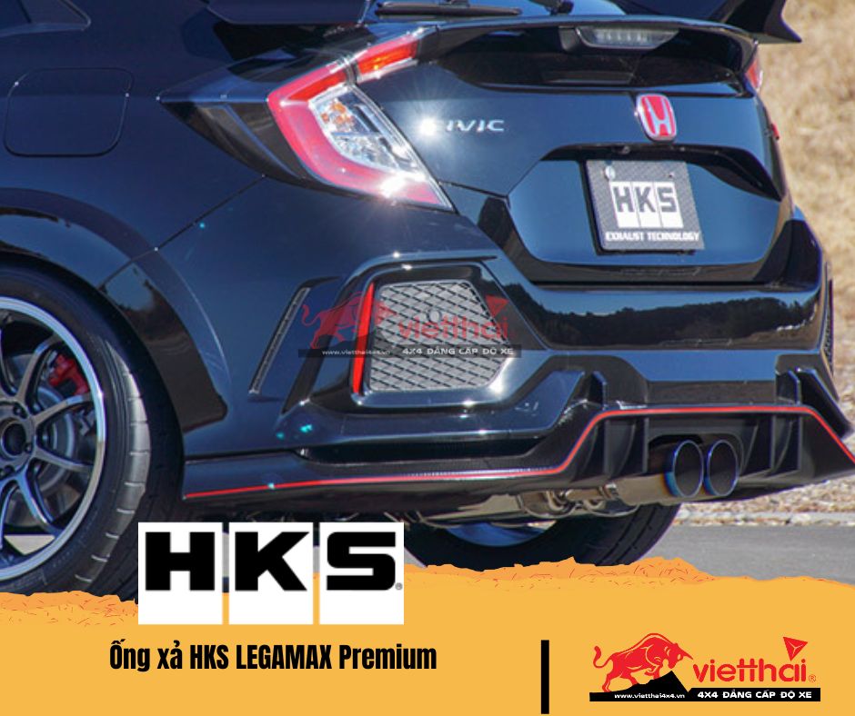Ống xả HKS LEGAMAX Premiumho cho Honda Civic