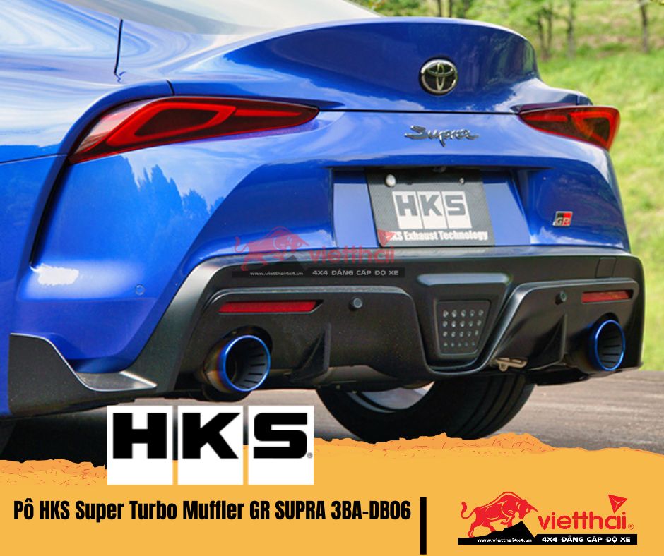 Pô HKS Super Turbo Muffler GR SUPRA 3BA-DB06