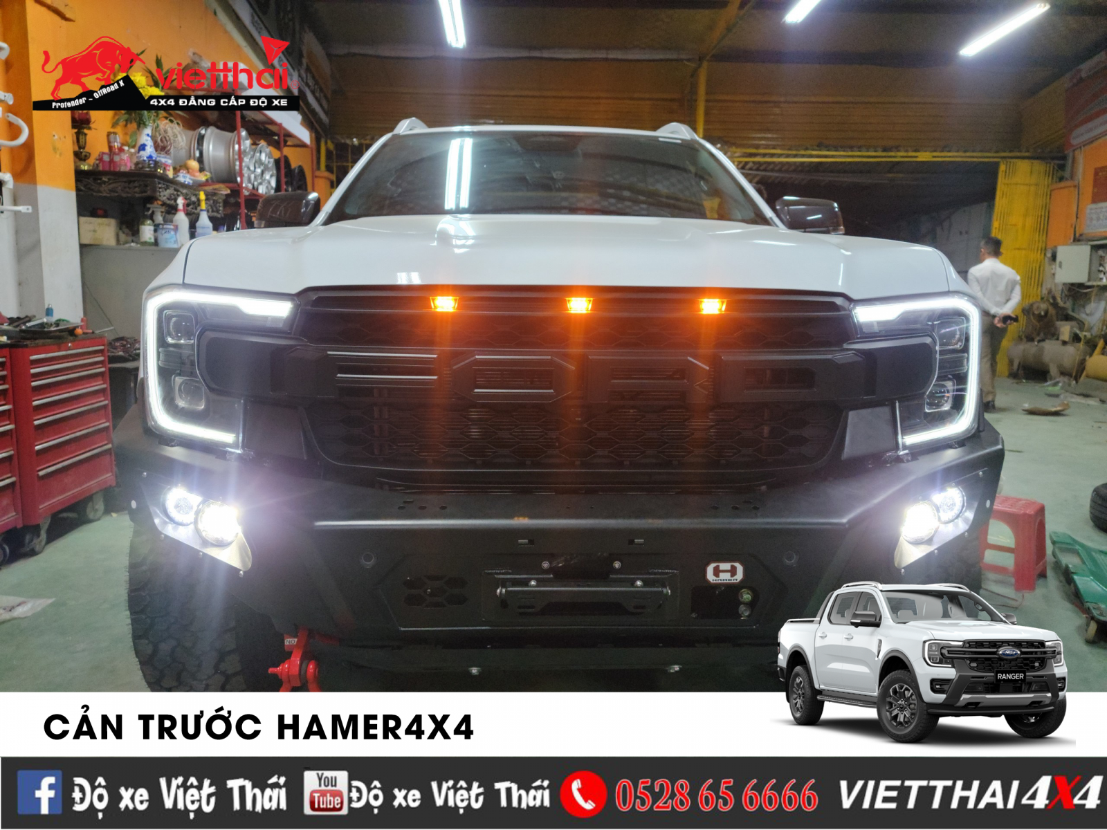 Cản Trước Hamer4x4 King Series