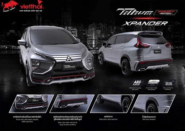 Body Kit cho xe Mitsubishi Xpander mẫu Tithum
