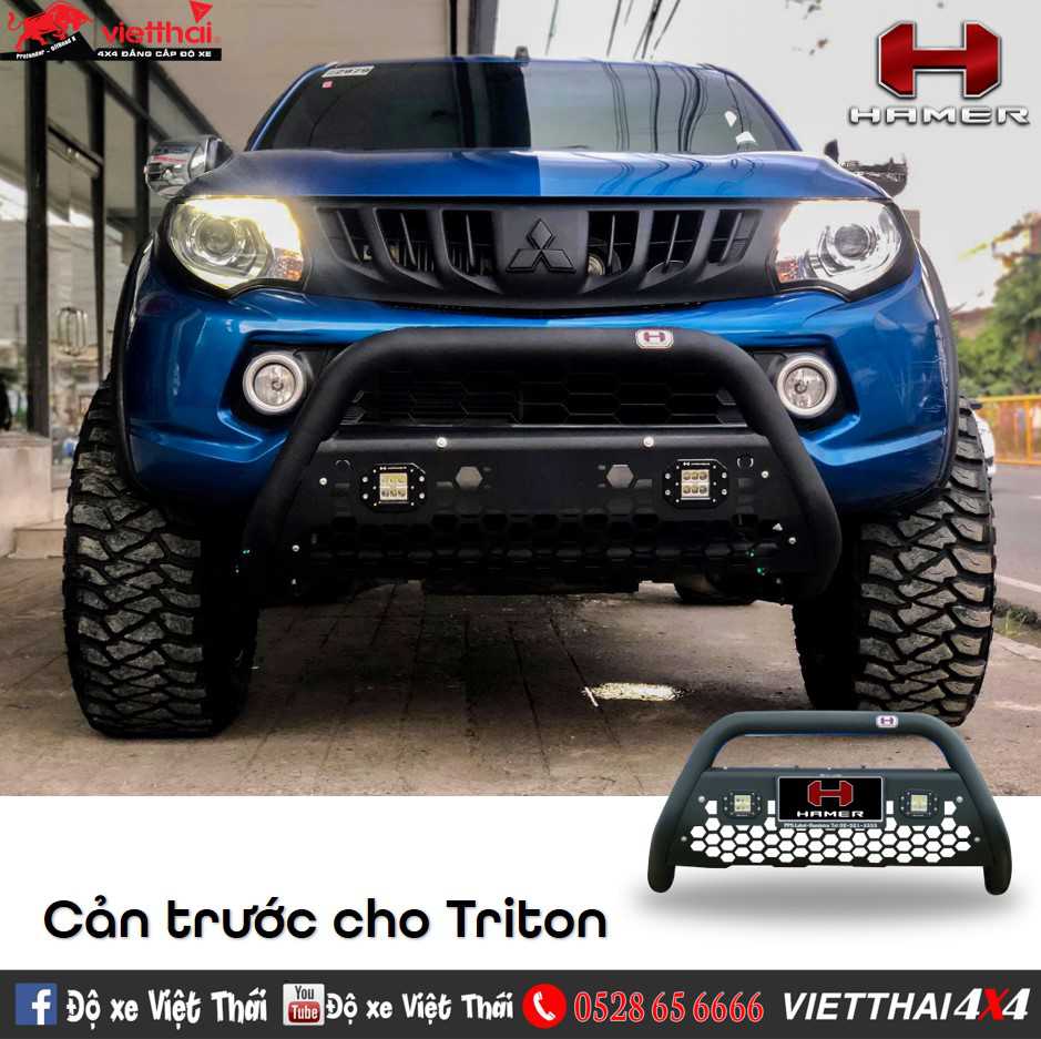 Cản trước Storm Nudge Bar - Siêu phẩm cản trước cho Mitsubishi Triton