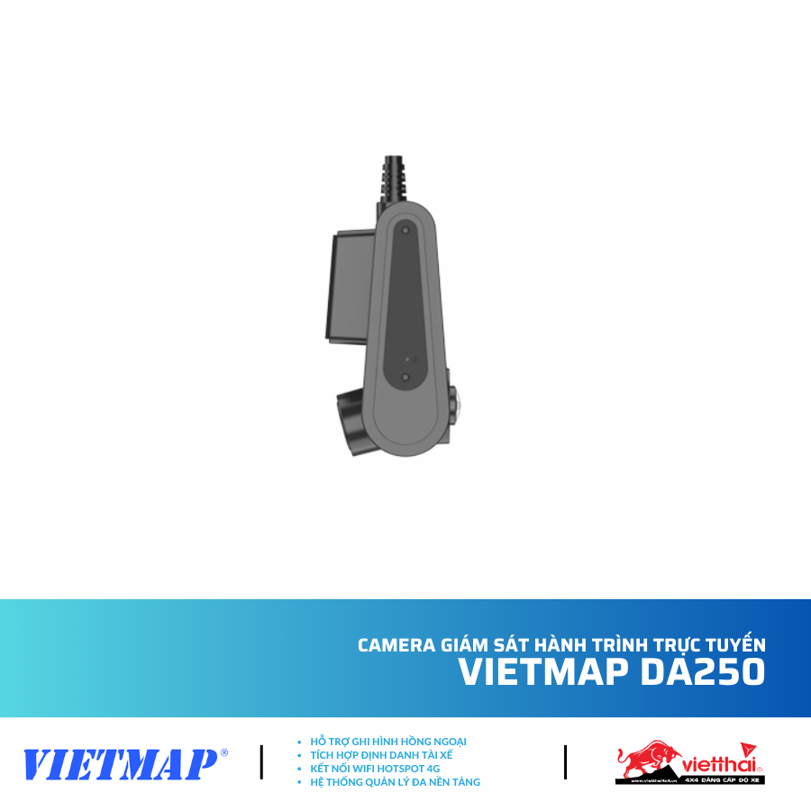 Camera giám sát hành trình trực tuyến VIETMAP DA250