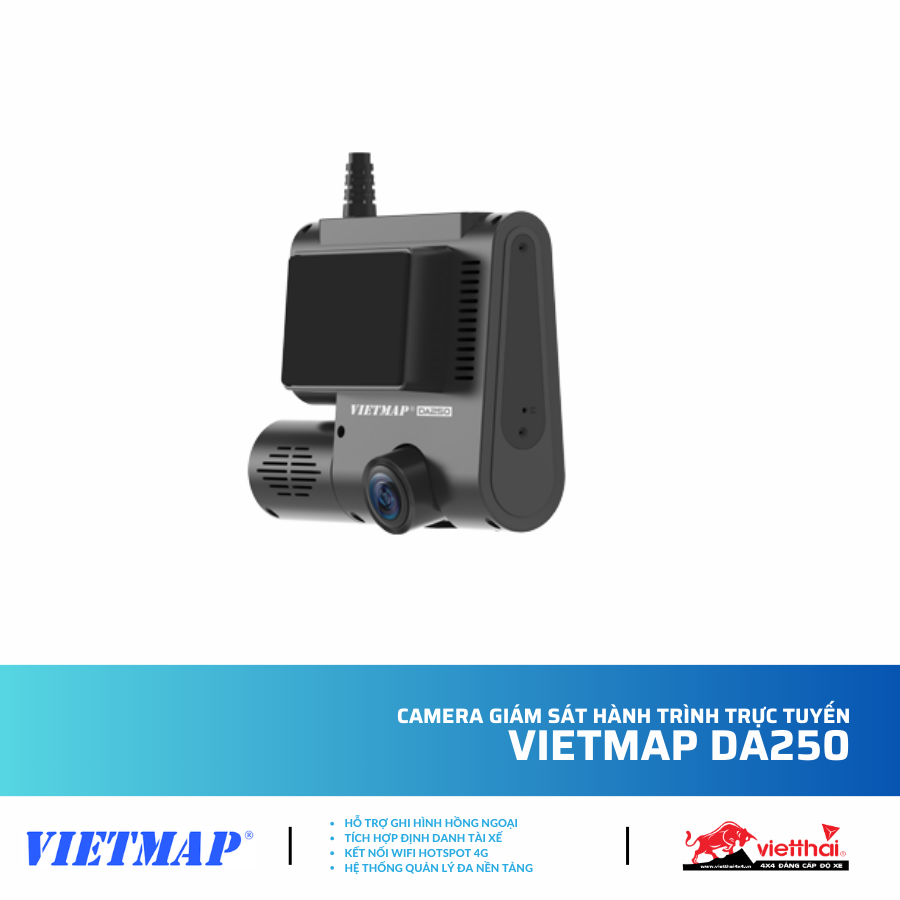 Camera giám sát hành trình trực tuyến VIETMAP DA250