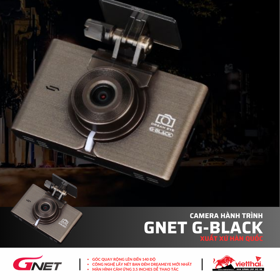 Camera hành trình Hàn Quốc GNET G-Black