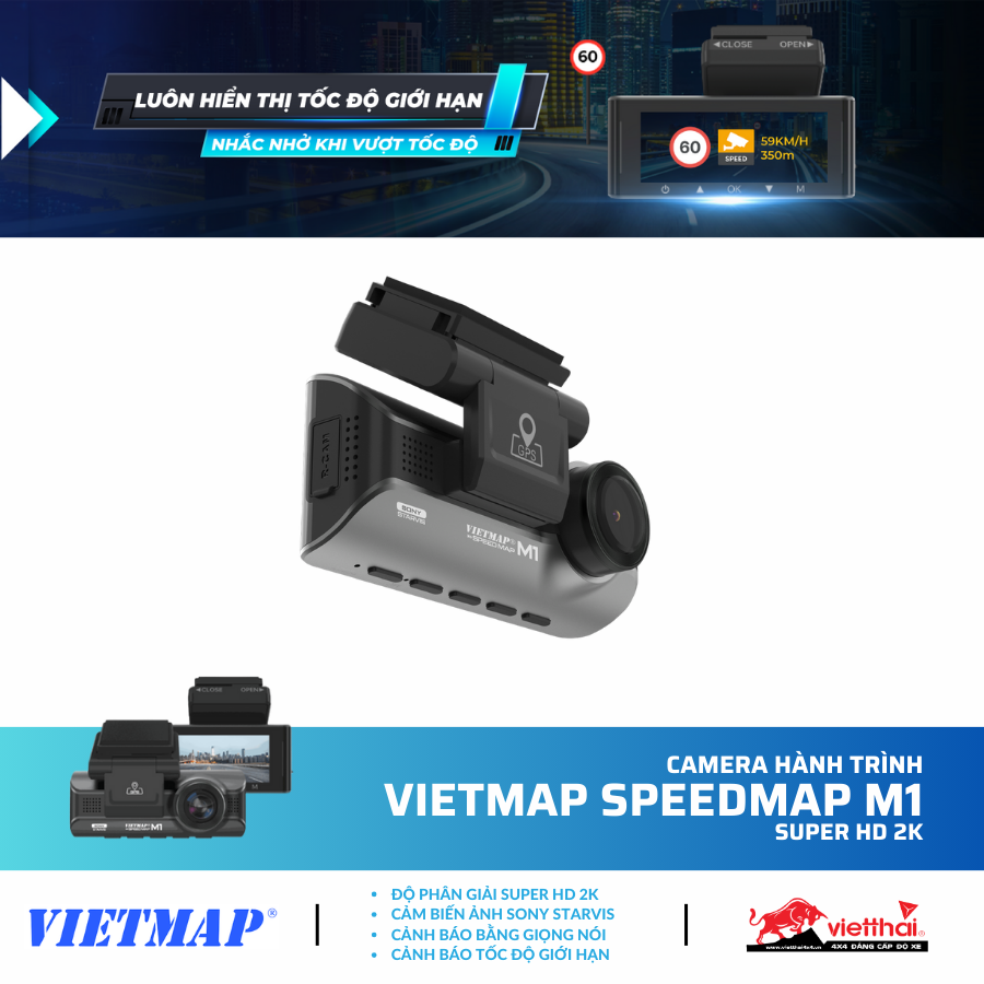 Camera hành trình Vietmap SpeedMap M1