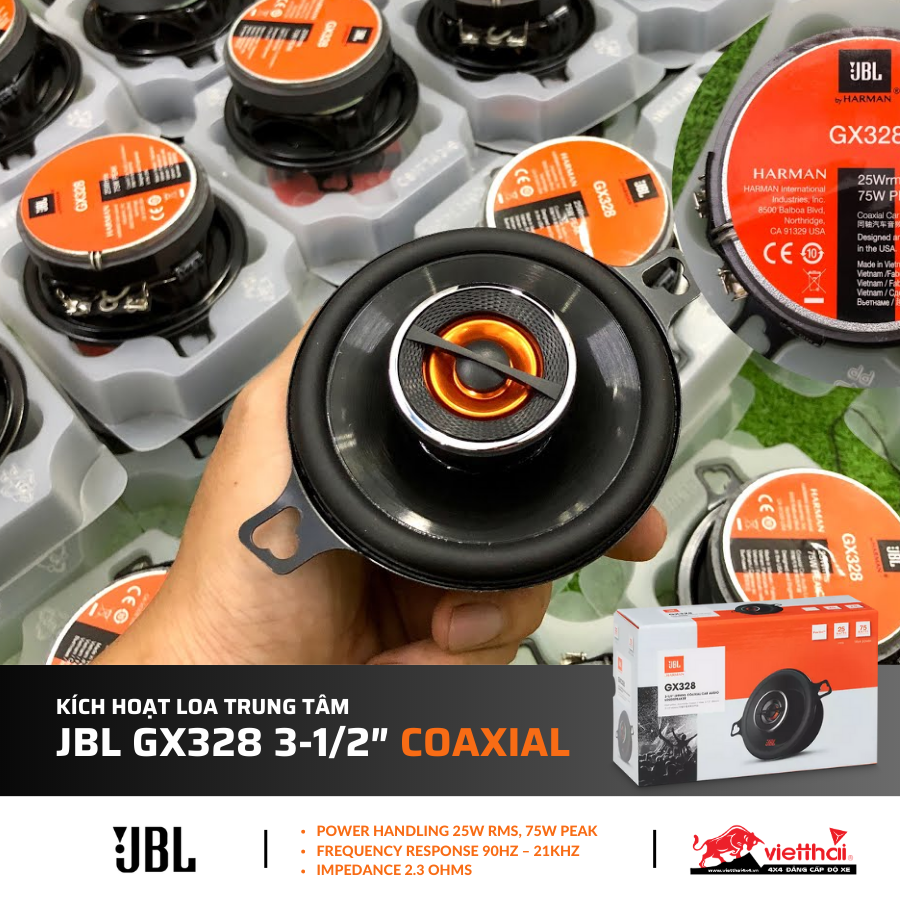 Kích hoạt Loa trung tâm JBL GX328 3-1/2″ Coaxial