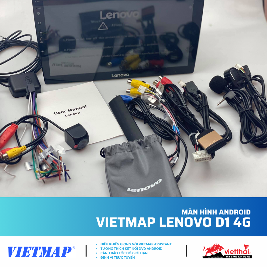 Màn hình VIETMAP Lenovo D1 4G