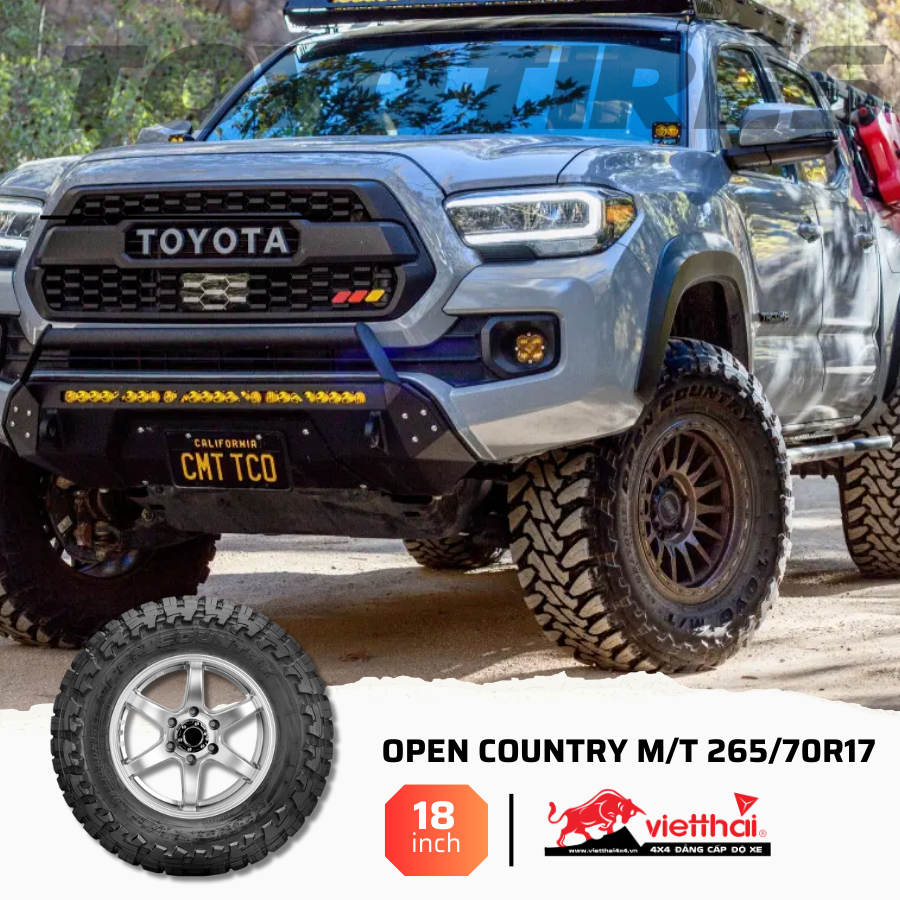 Lốp Offroad Toyo Open Country M/T 265/70R17