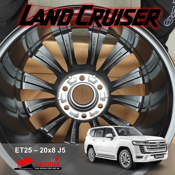 Mâm độ Land Cruiser 2022 cực chất