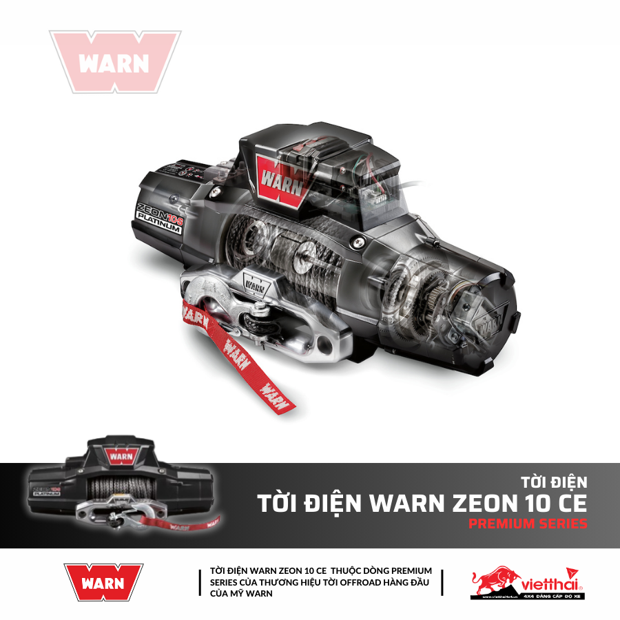 TỜI ĐIỆN WARN ZEON 10 CE