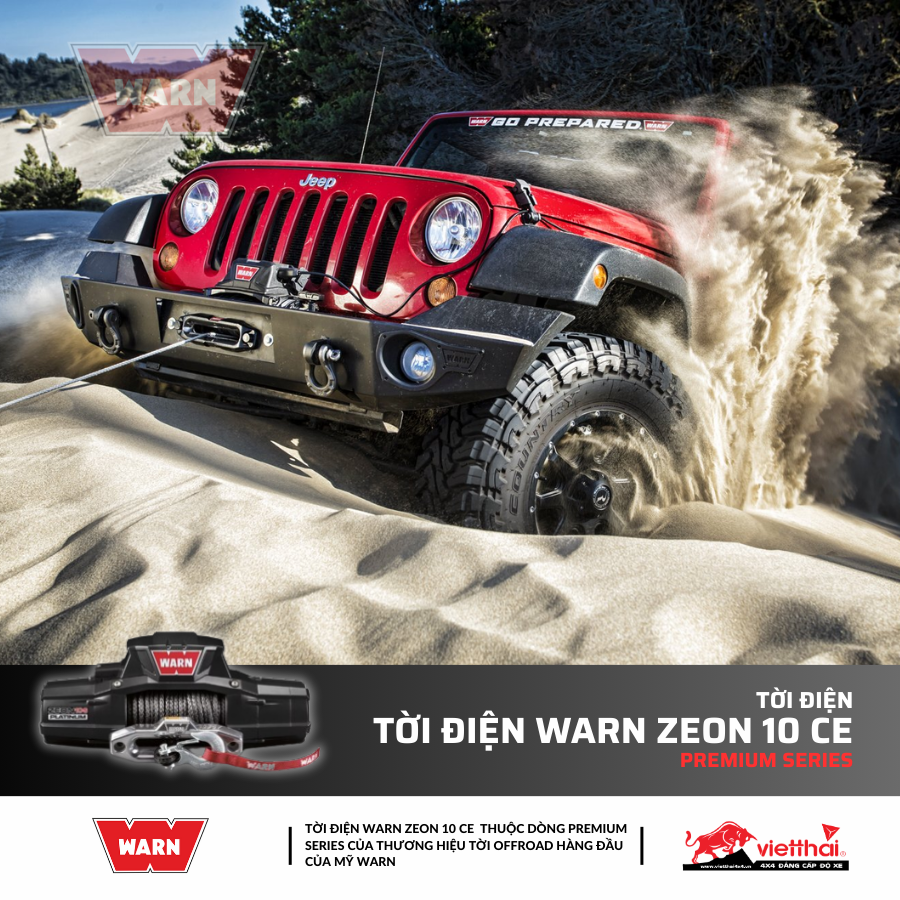 TỜI ĐIỆN WARN ZEON 10 CE