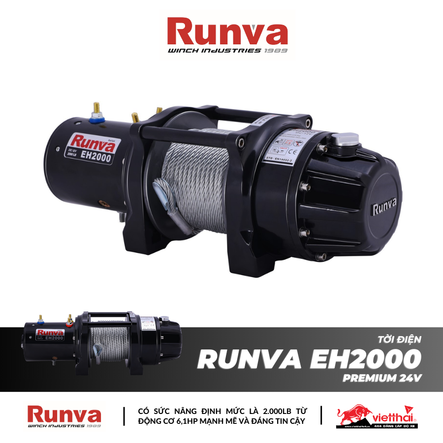 TỜI RUNVA EH2000 PREMIUM 24V
