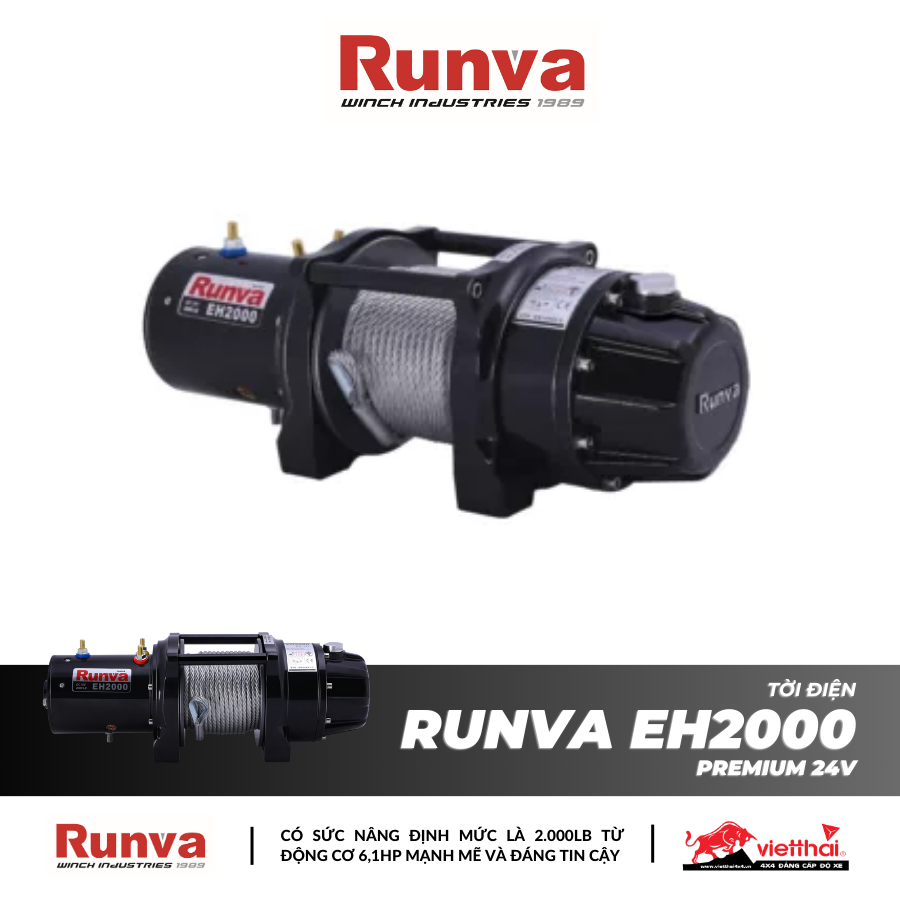 TỜI RUNVA EH2000 PREMIUM 24V