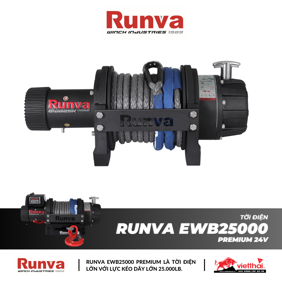 TỜI RUNVA EWB25000 PREMIUM 24V