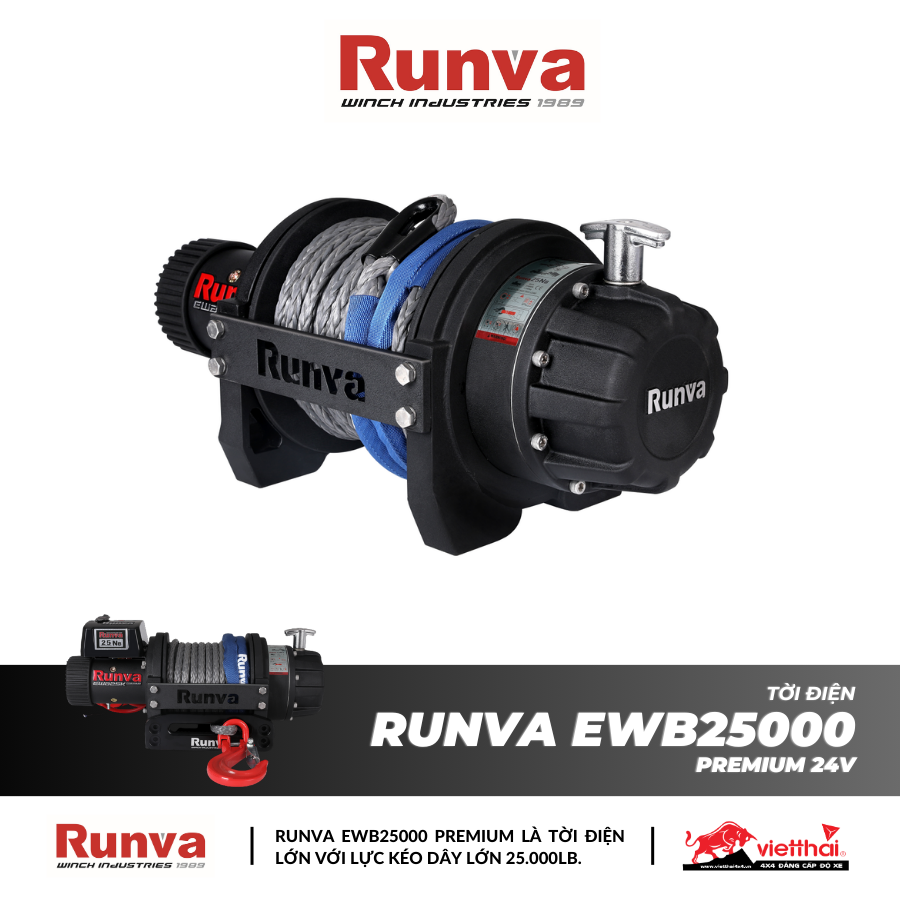 TỜI RUNVA EWB25000 PREMIUM 24V
