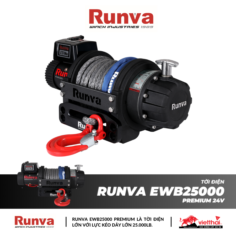TỜI RUNVA EWB25000 PREMIUM 24V