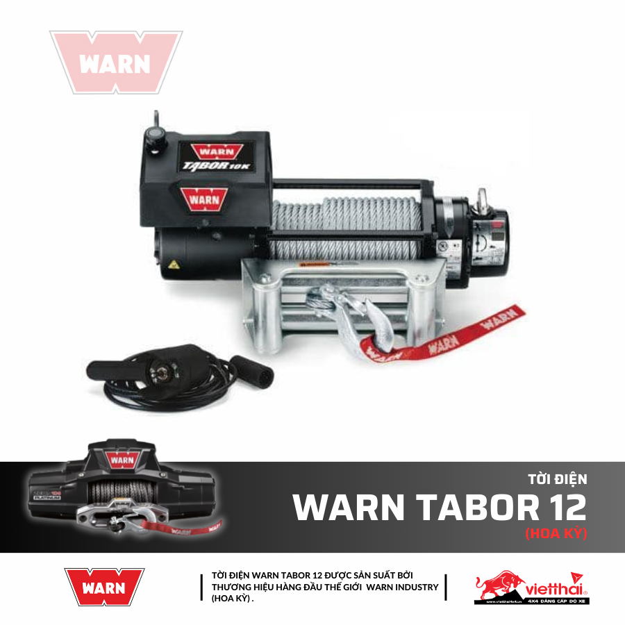 Tời  Warn Tabor 12
