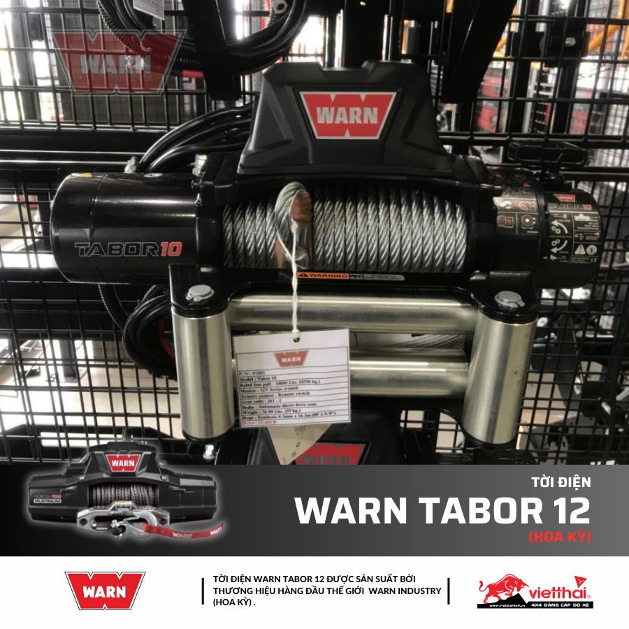 Tời  Warn Tabor 12