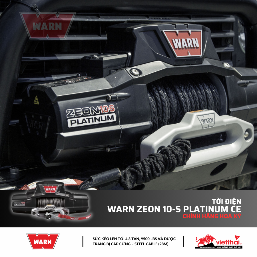 Tời điện Warn Zeon 10-S Platinum CE