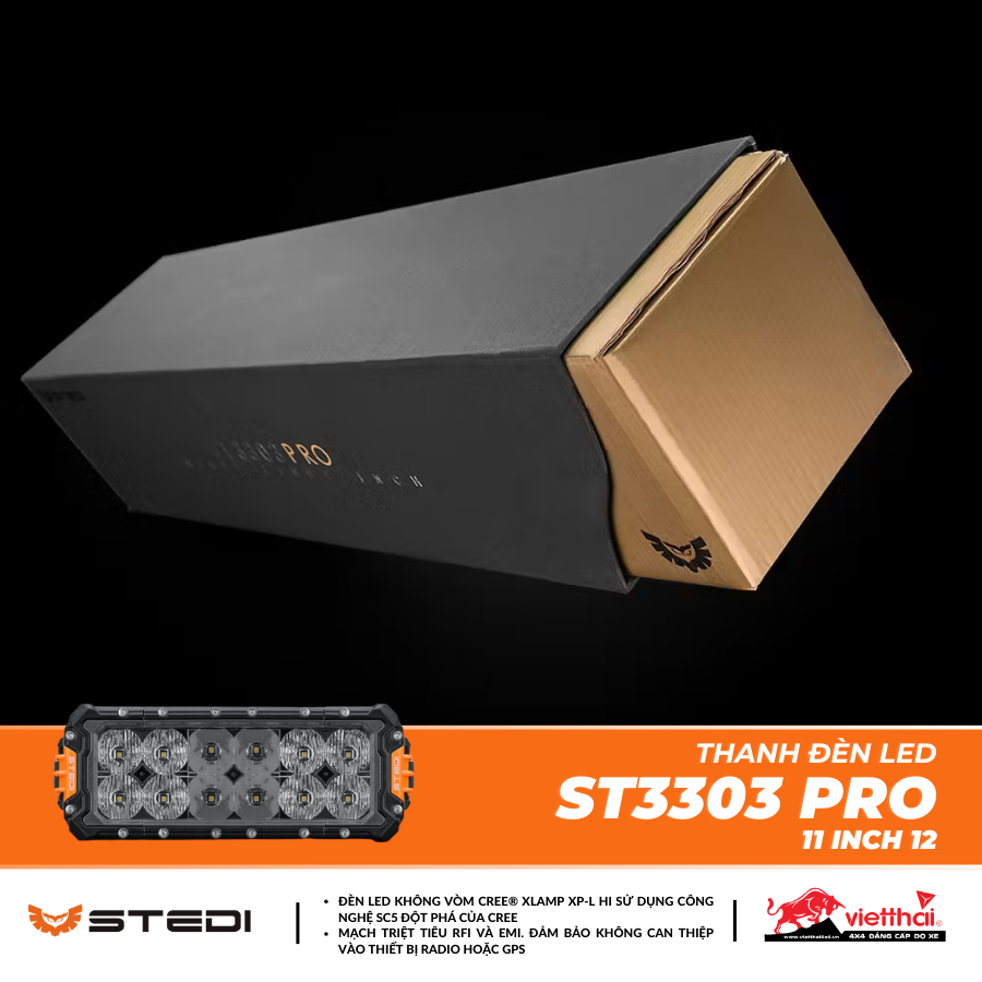 THANH ĐÈN LED ST3303 PRO 11 INCH 12